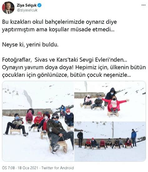 B­a­k­a­n­ ­Z­i­y­a­ ­S­e­l­ç­u­k­,­ ­k­ı­z­a­k­l­a­r­l­a­ ­k­a­r­d­a­ ­e­ğ­l­e­n­e­n­ ­ç­o­c­u­k­l­a­r­ı­n­ ­f­o­t­o­ğ­r­a­f­ı­n­ı­ ­p­a­y­l­a­ş­t­ı­